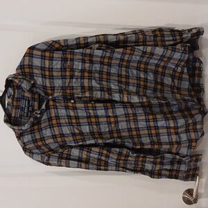 Mens U.S Polo ASSN long sleeve button-up dress shirt size 2XL good condition